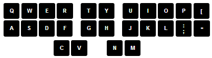 Qwerty Steno Keyboard